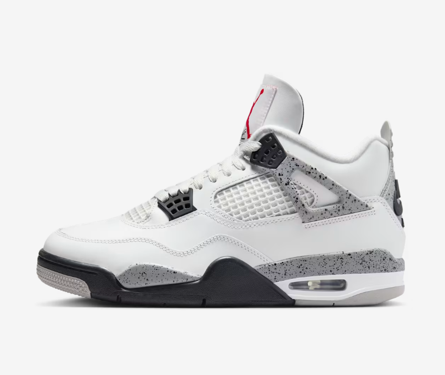 Air Jordan 4 White Cement